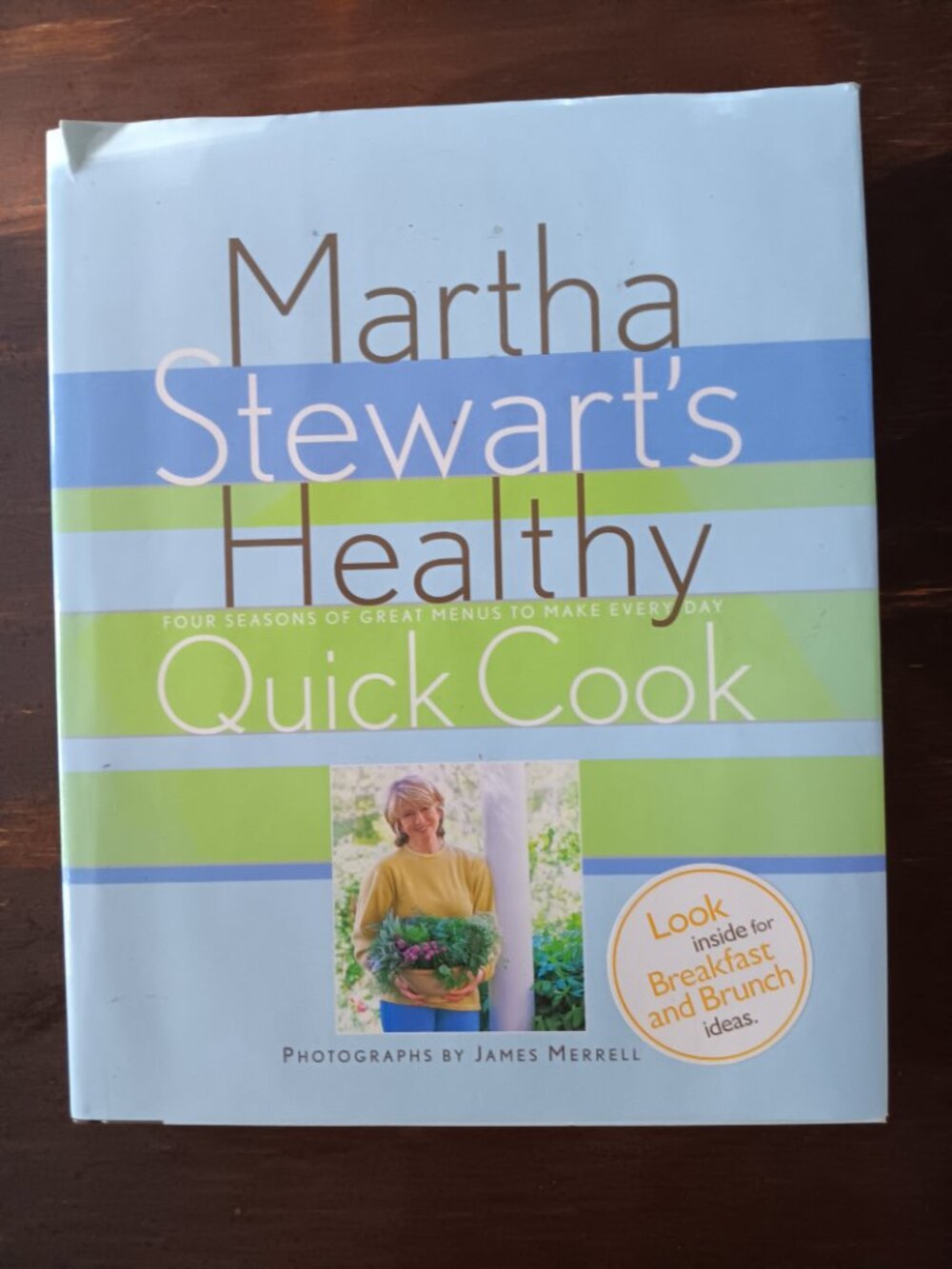 Vintage Martha Stewart's Healthy Quick Cook Hardcover Cookbook